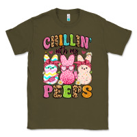 Army Green chillin' with my peeps Classic Tee - Artiststas