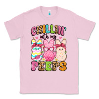 Bubblegum Pink chillin' with my peeps Classic Tee - Artiststas