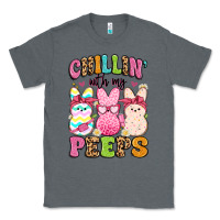 Charcoal Heather chillin' with my peeps Classic Tee - Artiststas