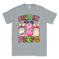 Heather Grey chillin' with my peeps Classic Tee - Artiststas