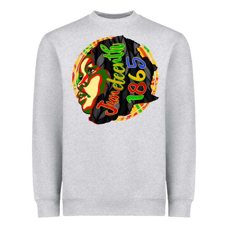 Juneteenth 1865 Heavyweight Sweatshirt by CowGirlArtShop | Teevron