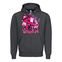 Smoke Refuse to sink Cancer Zipper Hoodie - FaDigitalArtStudio