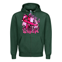 Sports Green Refuse to sink Cancer Zipper Hoodie - FaDigitalArtStudio