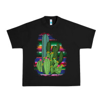 Black Western Serape Cactus Urban Heavy Tee - Bettercallsaul