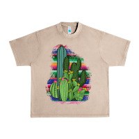 French Oak Western Serape Cactus Urban Heavy Tee - Bettercallsaul