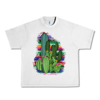 Western Serape Cactus Urban Heavy Tee | Teevron