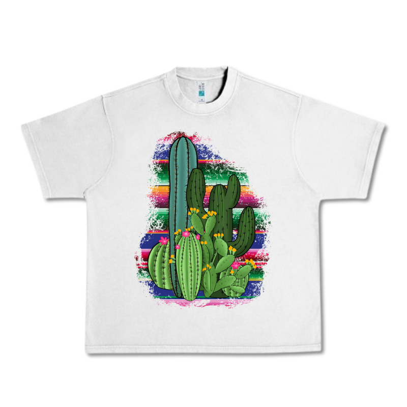 Western Serape Cactus Urban Heavy Tee by Bettercallsaul | Teevron