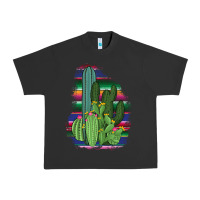 Pigment Black Western Serape Cactus Urban Heavy Tee - Bettercallsaul