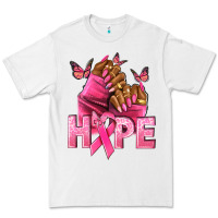 White Hope Breast Cancer nails Premium Tee - NancyCooperArtShop