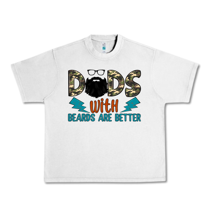 Dads With Beards Are Better Urban Heavy Tee by JahusDesignShop | Teevron