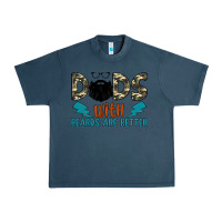 Midnight Navy dads with beards are better Urban Heavy Tee - JahusDesignShop
