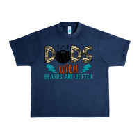 Navy dads with beards are better Urban Heavy Tee - JahusDesignShop