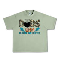 Oil Green dads with beards are better Urban Heavy Tee - JahusDesignShop