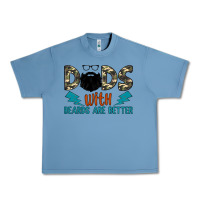 Pebble Blue dads with beards are better Urban Heavy Tee - JahusDesignShop