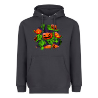 Smoke halloween pumpkin patch Heavyweight Hoodie - BundleAndBundleShop