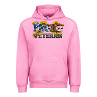 Fuchsia Pink proud veteran boots and hats Urban Hoodie - Artiststas