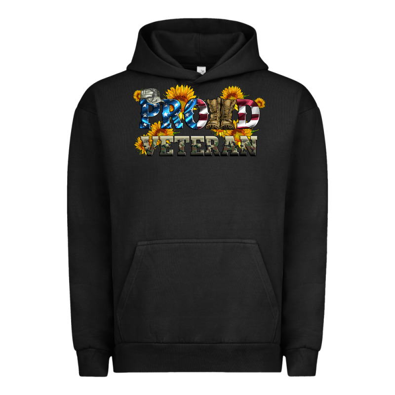 Proud Veteran Boots And Hats Urban Hoodie by Artiststas | Teevron
