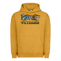 Pigment Peanut Butter proud veteran boots and hats Urban Hoodie - Artiststas