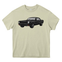 Mossy classic car Heavy Core Tee - MaliasSmallBusiness