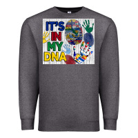 Charcoal Heather it's in my dna tumbler Premium Sweatshirt - BundleAndBundleShop