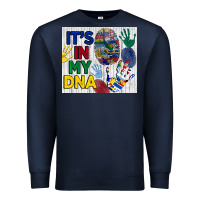 Navy it's in my dna tumbler Premium Sweatshirt - BundleAndBundleShop