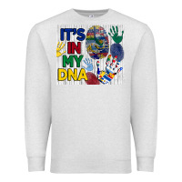Oatmeal Heather it's in my dna tumbler Premium Sweatshirt - BundleAndBundleShop