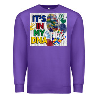 Purple it's in my dna tumbler Premium Sweatshirt - BundleAndBundleShop