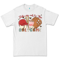 White take me out to the ballgame Premium Tee - MaliasSmallBusiness