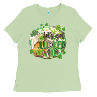 Matcha let's get lucked up Ladies Tee - MaliasSmallBusiness