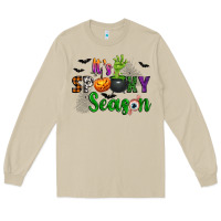 Mushroom It's Spooky Season Long Sleeve Tee - texasbilliewilder