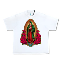 White Our Lady of Guadalupe Urban Heavy Tee - Bettercallsaul