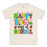 Natural happy 100 th days of school Classic Tee - Artiststas