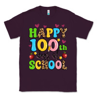 Plum happy 100 th days of school Classic Tee - Artiststas