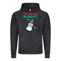 Vintage Black drinking buddies baby bottle Vintage Hoodie - Jasminsmagicworld