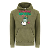Vintage Olive drinking buddies baby bottle Vintage Hoodie - Jasminsmagicworld