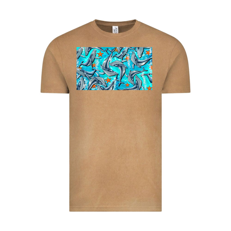 Humpback Whale  Cup Vintage Tee by BarkalooDesign | Teevron