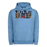 Pigment Pebble Blue fathers day Urban Hoodie - Artiststas