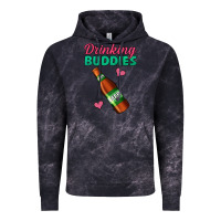 Cloud Black drinking buddies beer bottle Vintage Hoodie - Jasminsmagicworld