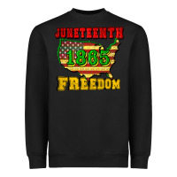 Black juneteenth 1865 freedom Heavyweight Sweatshirt - CowGirlArtShop