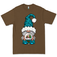 Cacao winter gnome with snow globe Premium Tee - NancyCooperArtShop