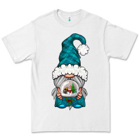 White winter gnome with snow globe Premium Tee - NancyCooperArtShop