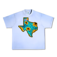 Grape Ice Sunflower Turquoise Texas Urban Heavy Tee - Bettercallsaul