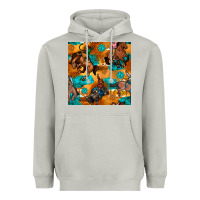 Moon Dust cowboy rodeo seamless pattern Heavyweight Hoodie - BundleAndBundleShop