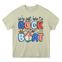 Mossy were just here to rock the boat Heavy Core Tee - MaliasSmallBusiness