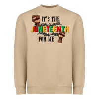 Mushroom its the juneteenth for me Heavyweight Sweatshirt - CowGirlArtShop
