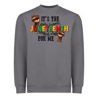 Storm its the juneteenth for me Heavyweight Sweatshirt - CowGirlArtShop
