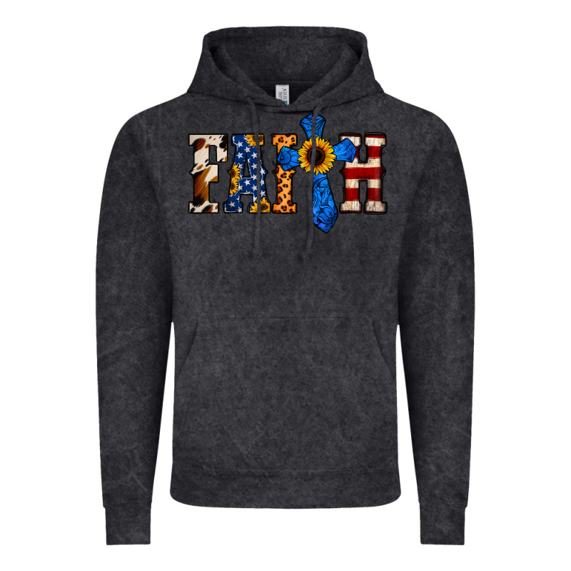 Faith  Th Of July Cross Vintage Hoodie by Jasminsmagicworld | Teevron