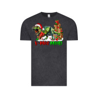 Vintage Black T- Rex X-Mas Mood Vintage Tee - RanaPortraitStore