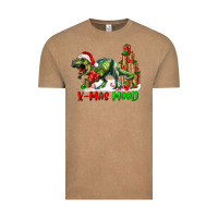 Vintage Coffee T- Rex X-Mas Mood Vintage Tee - RanaPortraitStore
