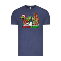 Vintage Denim T- Rex X-Mas Mood Vintage Tee - RanaPortraitStore